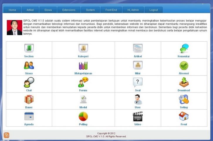Sistem informasi pembelajaran online
