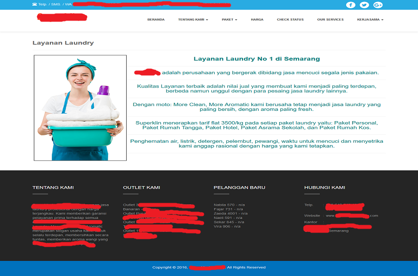 Aplikasi Laundry Arvamart