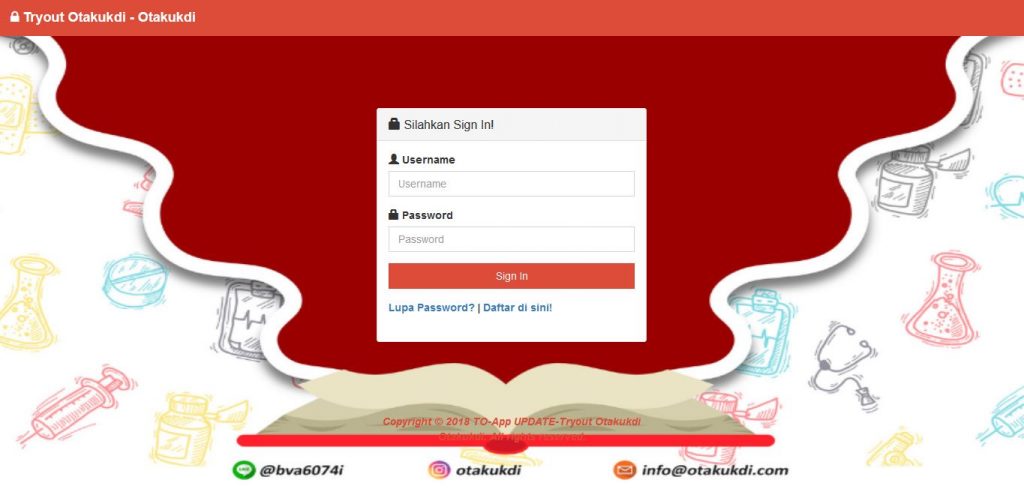 Aplikasi Tryout Online Basis Web Versi 1.0