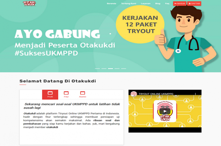 Aplikasi Tryout Online Basis Web Versi 1.0